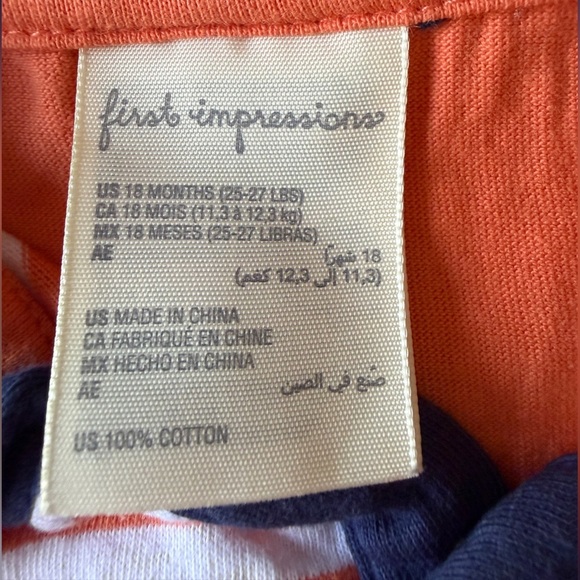 First Impressions Baby Boy Polo Romper Bundle - Picture 8 of 10